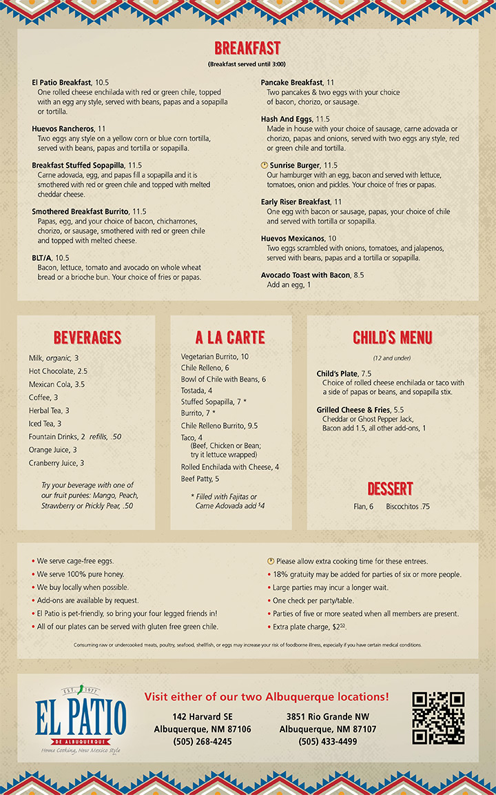El Patio de Albuquerque I New Mexican Restaurant